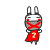 Superma兔兔QQ表情，可爱的兔兔Superma图片
