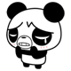 可爱熊猫表情系列