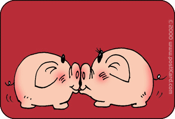 猪_卡通动物_QQ表情包在线浏览